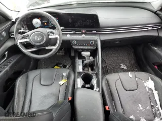 2023 Hyundai Elantra Limited with VIN KMHLP4AG8PU377332, listed as a Copart auction lot 45394235 with 44,383 mi miles and Salvage Title. Bid and sale history available at carsss.com. Image 8.