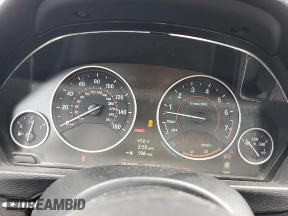 2013 BMW 3 Series 335i z VIN WBA3A9G58DNN73119, wystawiony jako Copart lot #61084455 z przebiegiem 184 900 mil mil oraz Szkoda całkowita • Salvage title. Historia ofert i sprzedaży dostępna na DreamBid. Obrazek 9.