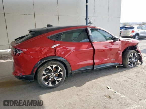 2022 Ford Mustang Mach-E Premium with VIN 3FMTK3SU7NMA50418, listed as a Copart auction lot 57988075 with 7,099 mi miles and Clean title. Bid and sale history available at DreamBid. Image 3.