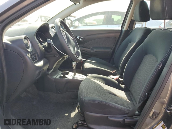 2016 Nissan Versa S with VIN 3N1CN7APXGL819150, listed as a Copart auction lot 59051605 with 124,360 mi miles and Salvage title. Bid and sale history available at DreamBid. Image 7.