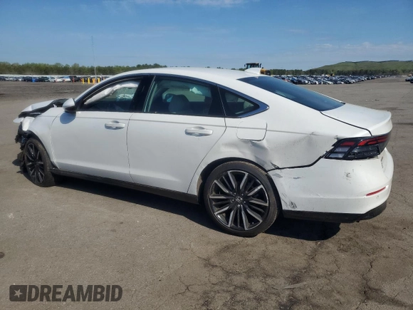 2023 Honda Accord Touring with VIN 1HGCY2F86PA068596, listed as a Copart auction lot 55878945 with 9,382 mi miles and Salvage title. Bid and sale history available at DreamBid. Image 2.