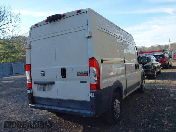 2018 Ram ProMaster Cargo with VIN 3C6TRVCG6JE110222, listed as a IAAI auction lot 41010863 with 75,639 mi miles and . Bid and sale history available at DreamBid. Image 4.