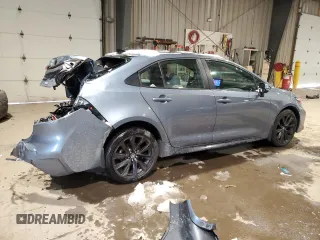 2023 Toyota Corolla SE with VIN 5YFP4MCE1PP160955, listed as a Copart auction lot 88669525 with 8,046 mi miles and Salvage Title. Bid and sale history available at carsss.com. Image 3.