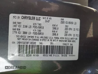 2008 Chrysler Aspen Limited z VIN 1A8HX58238F106509, wystawiony jako IAAI lot #41832209 z przebiegiem 140 335 mil mil oraz . Historia ofert i sprzedaży dostępna na DreamBid. Obrazek 9.