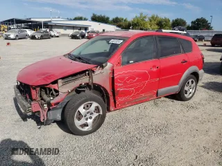 2006 Pontiac Vibe with VIN 5Y2SL65846Z408278, listed as a Copart auction lot 66615554 with 147,498 mi miles and Salvage Title. Bid and sale history available at carsss.com. Image 1.
