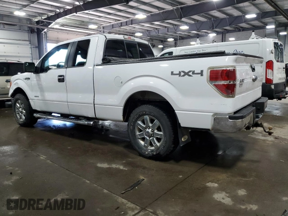 2014 Ford F-150 XL with VIN 1FTFX1ET4EKG44031, listed as a Copart auction lot 50257415 with 172,821 mi miles and Salvage Title. Bid and sale history available at carsss.com. Image 2.