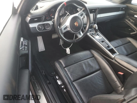2015 Porsche 911 Carrera S with VIN WP0CB2A99FS154378, listed as a Copart auction lot 76295074 with 35,841 mi miles and Salvage Title. Bid and sale history available at carsss.com. Image 8.
