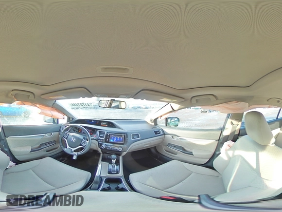 2015 Honda Civic EX with VIN 19XFB2F81FE292688, listed as a Copart auction lot 41737485 with 46,710 mi miles and Salvage Title. Bid and sale history available at carsss.com. Image 12.