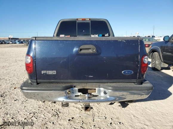 2002 Ford F-150 XL with VIN 2FTRX07W22CA53758, listed as a Copart auction lot 81530594 with 0 mi miles and Salvage Title. Bid and sale history available at carsss.com. Image 6.