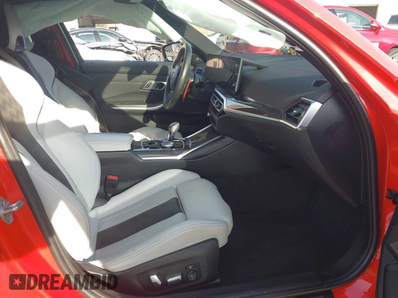 2023 BMW M3 Competition xDrive with VIN WBS43AY09PFP04541, listed as a IAAI auction lot 41140882 with 39,330 mi miles and . Bid and sale history available at DreamBid. Image 5.