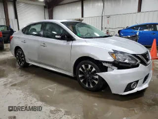 2017 Nissan Sentra SR with VIN 3N1AB7AP2HY386380, listed as a Copart auction lot 53996325 with 37,913 mi miles and Salvage title. Bid and sale history available at DreamBid. Image 4.