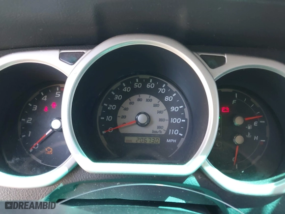 2003 Toyota 4Runner SR5 with VIN JTEZT14R830013883, listed as a IAAI auction lot 42004352 with 206,730 mi miles. Bid and sale history available at carsss.com. Image 7.