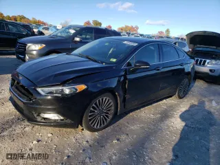 2018 Ford Fusion Titanium with VIN 3FA6P0D90JR138577, listed as a Copart auction lot 74930094 with 110,658 mi miles and Salvage Title. Bid and sale history available at carsss.com. Image 1.