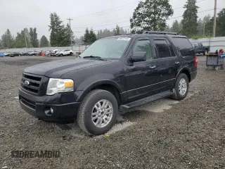 2014 Ford Expedition King Ranch with VIN 1FMJU1J58EEF02298, listed as a Copart auction lot 58672445 with 127,867 mi miles and Salvage title. Bid and sale history available at DreamBid. Image 1.