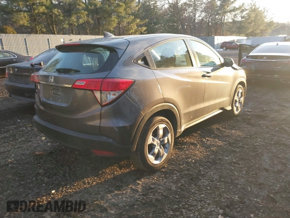 2021 Honda HR-V LX with VIN 3CZRU5H3XMM734410, listed as a IAAI auction lot 41441387 with 63,055 mi miles. Bid and sale history available at carsss.com. Image 4.