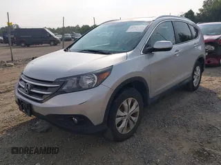 2013 Honda CR-V EX-L with VIN 2HKRM4H74DH628155, listed as a IAAI auction lot 42881796 with 208,334 mi miles and . Bid and sale history available at DreamBid. Image 2.