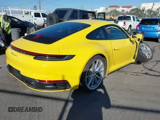 2020 Porsche 911 Carrera with VIN WP0AA2A94LS206182, listed as a IAAI auction lot 41664995 with 11,222 mi miles. Bid and sale history available at carsss.com. Image 4.