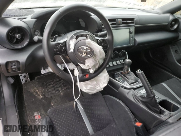 2022 Toyota GR86 Premium with VIN JF1ZNBF12N8753421, listed as a Copart auction lot 41547964 with 19,751 mi miles and Salvage Title. Bid and sale history available at carsss.com. Image 8.