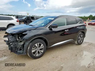 2023 Nissan Murano SV with VIN 5N1AZ2BS5PC101897, listed as a Copart auction lot 64313555 with 56,047 mi miles and Salvage title. Bid and sale history available at DreamBid. Image 1.