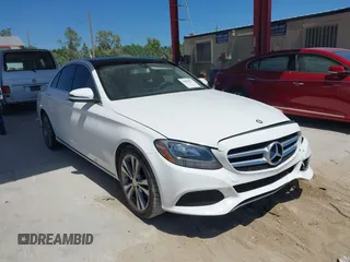 2017 Mercedes-Benz C C 300 with VIN WDDWF4JB5HR286828, listed as a IAAI auction lot 41894957 with 57,325 mi miles. Bid and sale history available at carsss.com. Image 1.