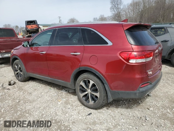 2016 Kia Sorento EX with VIN 5XYPH4A59GG152422, listed as a Copart auction lot 48296965 with 125,840 mi miles and Clean Title. Bid and sale history available at carsss.com. Image 2.
