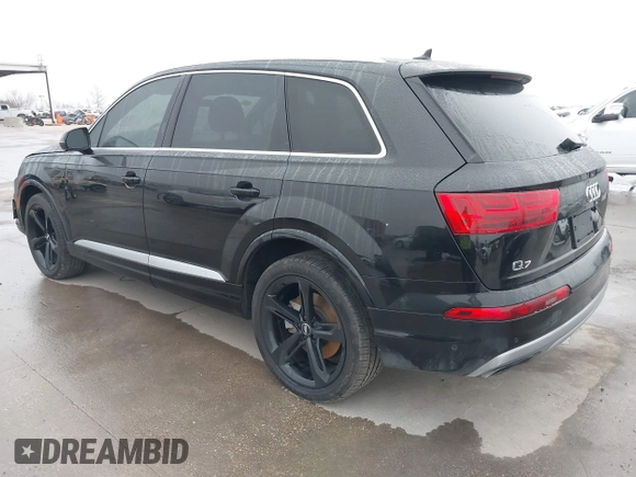 2019 Audi Q7 Prestige z VIN WA1VAAF77KD024993, wystawiony jako IAAI lot #41517140 z przebiegiem 91 074 mil mil oraz . Historia ofert i sprzedaży dostępna na DreamBid. Obrazek 3.