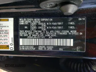 2018 Toyota 4Runner SR5 with VIN JTEBU5JR6J5577493, listed as a Copart auction lot 51286505 with 88,961 mi miles and Salvage Title. Bid and sale history available at DreamBid. Image 14.