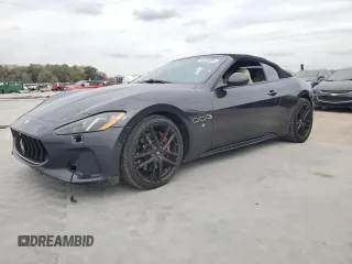 2015 Maserati GranTurismo Convertible Sport with VIN ZAM45VMA3F0142608, listed as a Copart auction lot 46232825 with 72,968 mi miles and Clean Title. Bid and sale history available at carsss.com. Image 1.