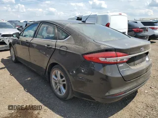 2018 Ford Fusion SE with VIN 3FA6P0HD0JR133698, listed as a Copart auction lot 62895245 with 82,077 mi miles and Salvage title. Bid and sale history available at DreamBid. Image 2.