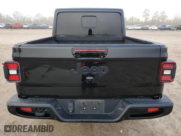2022 Jeep Gladiator Overland with VIN 1C6HJTFG2NL129862, listed as a Copart auction lot 86254394 with 98,151 mi miles and Salvage title. Bid and sale history available at DreamBid. Image 12.