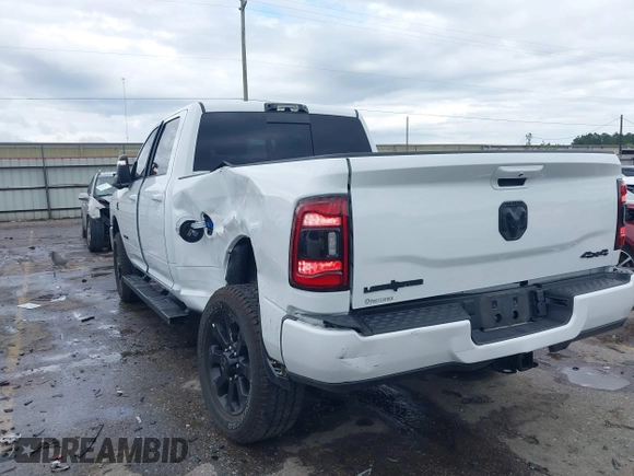 2024 Ram 2500 Big Horn with VIN 3C6UR5DL2RG378362, listed as a IAAI auction lot 42084302 with 4,505 mi miles and . Bid and sale history available at DreamBid. Image 3.