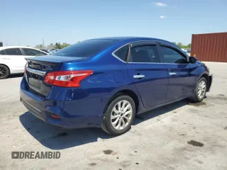 2017 Nissan Sentra S with VIN 3N1AB7AP5HY338467, listed as a Copart auction lot 52025745 with 164,890 mi miles and Salvage title. Bid and sale history available at DreamBid. Image 3.