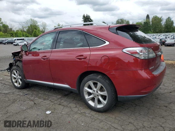 2010 Lexus RX 350 z VIN 2T2BK1BA2AC010112, wystawiony jako Copart lot #57360235 z przebiegiem 196 634 mil mil oraz Szkoda całkowita • Salvage title. Historia ofert i sprzedaży dostępna na DreamBid. Obrazek 2.