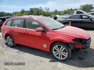 2015 Volkswagen Golf SportWagen TSI S with VIN 3VWC17AU1FM503897, listed as a Copart auction lot 50358435 with 41,348 mi miles and Salvage Title. Bid and sale history available at carsss.com. Image 4.