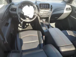 2023 Chevrolet Equinox RS with VIN 3GNAXWEG4PL254467, listed as a Copart auction lot 61818185 with 35,633 mi miles and Salvage title. Bid and sale history available at DreamBid. Image 8.