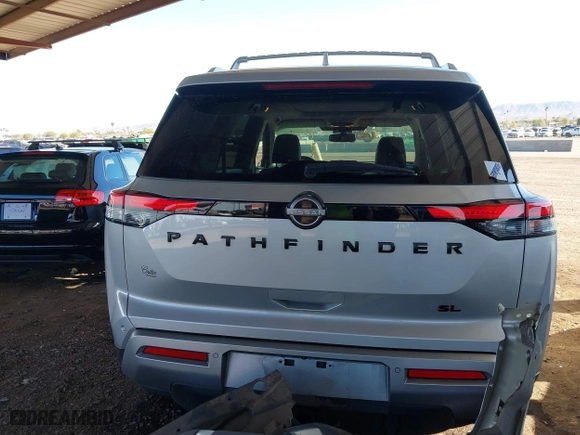 2022 Nissan Pathfinder SL with VIN 5N1DR3CB6NC231492, listed as a IAAI auction lot 41646047 with 83,972 mi miles. Bid and sale history available at carsss.com. Image 17.