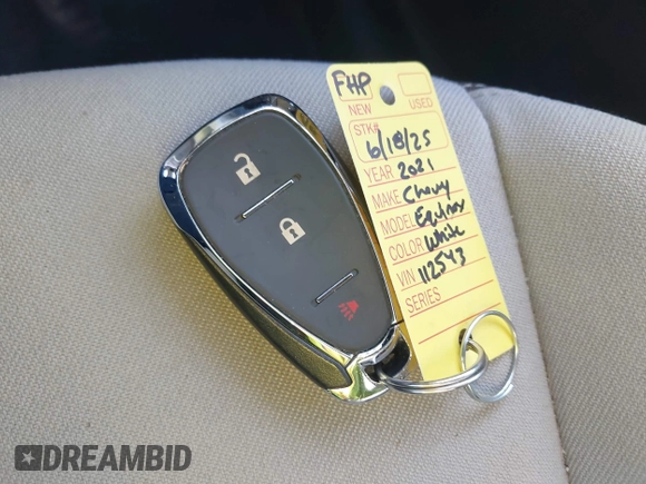2021 Chevrolet Equinox LT with VIN 3GNAXKEV7MS112543, listed as a IAAI auction lot 42591720 with 40,710 mi miles and . Bid and sale history available at DreamBid. Image 11.