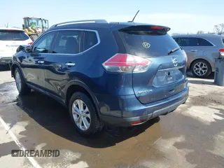 2015 Nissan Rogue SL with VIN 5N1AT2MV3FC759340, listed as a IAAI auction lot 41730322 with 61,561 mi miles and . Bid and sale history available at carsss.com. Image 3.