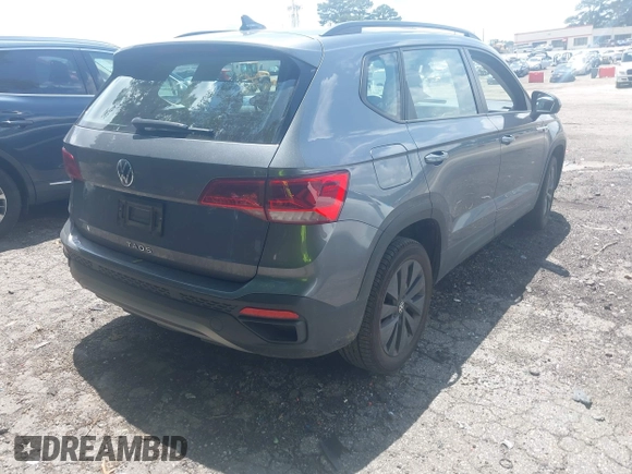 2024 Volkswagen Taos S с VIN 3VV5X7B21RM015188, выставлен на аукционе IAAI как лот 42509303 с пробегом 37 697 миль миль и . История ставок и продаж доступна на DreamBid. Изображение 4.