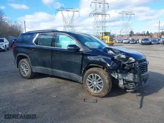 2022 Chevrolet Traverse LT Leather with VIN 1GNEVHKW7NJ174809, listed as a IAAI auction lot 41555992 with 50,154 mi miles. Bid and sale history available at carsss.com. Image 1.