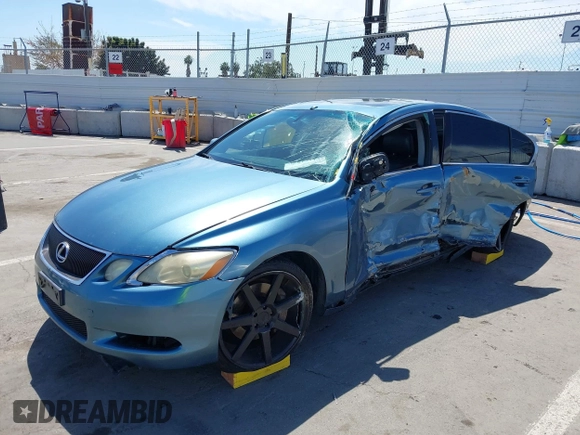 2007 Lexus GS 350 with VIN JTHBE96S170011427, listed as a IAAI auction lot 42010113 with 196,162 mi miles. Bid and sale history available at carsss.com. Image 2.