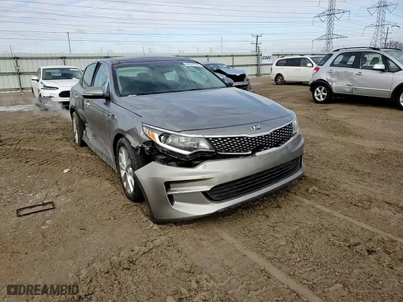 2018 Kia Optima EX with VIN 5XXGU4L33JG223701, listed as a Copart auction lot 44531825 with 84,419 mi miles and Salvage Title. Bid and sale history available at carsss.com. Image 11.
