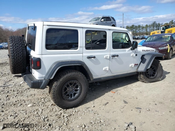 2023 Jeep Wrangler Rubicon with VIN 1C4JJXFG2PW568871, listed as a Copart auction lot 47466114 with 36,822 mi miles and Salvage Title. Bid and sale history available at carsss.com. Image 3.