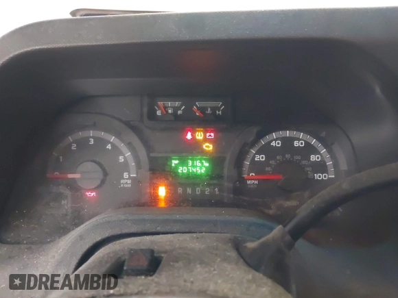 2011 Ford Econoline Cargo Commercial with VIN 1FTNE1EW9BDB06341, listed as a IAAI auction lot 41704699 with 207,452 mi miles and . Bid and sale history available at carsss.com. Image 7.