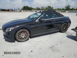 2019 Mercedes-Benz C 63 S AMG z VIN WDDWK8HB9KF847338, wystawiony jako Copart lot #60233875 z przebiegiem Nie podano mil oraz Czysty tytuł • Clean title. Historia ofert i sprzedaży dostępna na DreamBid. Obrazek 1.