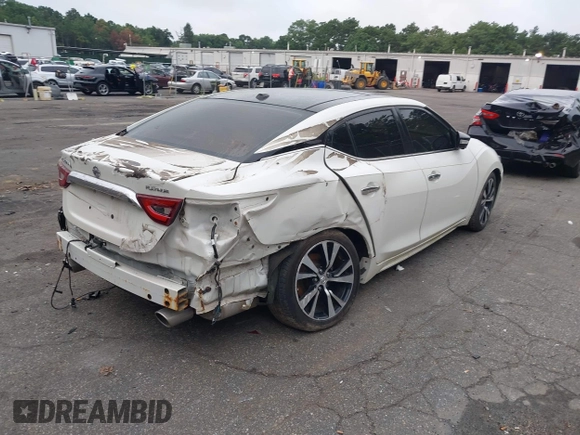 2018 Nissan Maxima SV with VIN 1N4AA6AP6JC366325, listed as a IAAI auction lot 39954805 with 66,206 mi miles and . Bid and sale history available at DreamBid. Image 4.