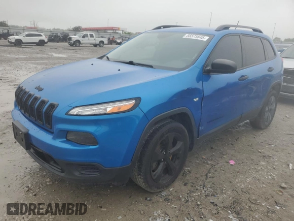 2017 Jeep Cherokee Sport с VIN 1C4PJLAB8HW667758, выставлен на аукционе Copart как лот 56575845 с пробегом 113 408 миль миль и Списание • Salvage title. История ставок и продаж доступна на DreamBid. Изображение 1.