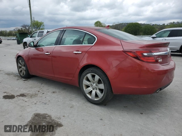 2014 Buick Regal Premium I with VIN 2G4GN5EXXE9222198, listed as a Copart auction lot 52641695 with 109,194 mi miles and Salvage Title. Bid and sale history available at carsss.com. Image 2.