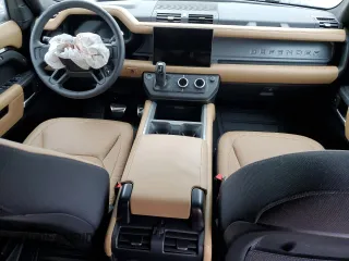 2025 Land Rover Defender with VIN SALEWFFE9S2369515, listed as a Copart auction lot 43980615 with 6,363 mi miles and Salvage title. Bid and sale history available at DreamBid. Image 8.