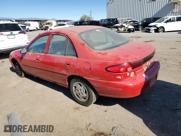 1999 Ford Escort LX with VIN 1FAFP10P5XW228873, listed as a Copart auction lot 80167314 with 68,830 mi miles and Clean Title. Bid and sale history available at DreamBid. Image 2.